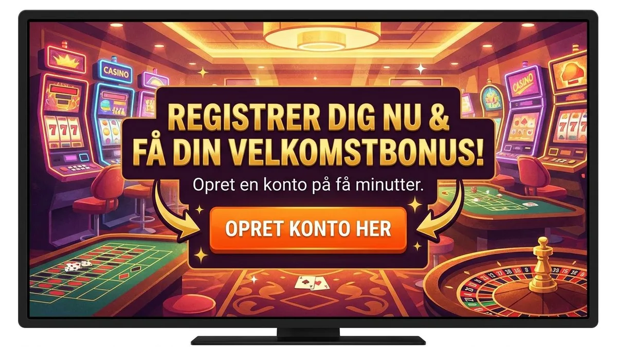 Registrering med bonus